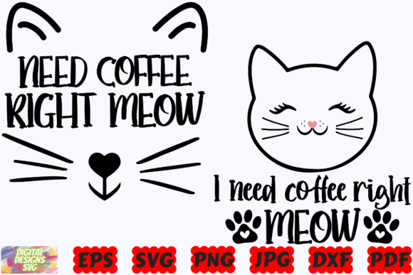 I Need Coffee Right Meow SVG: A Designer’s Review