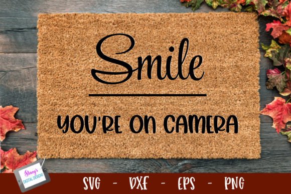 Review: Funny Doormat SVG Smile for Embroidery