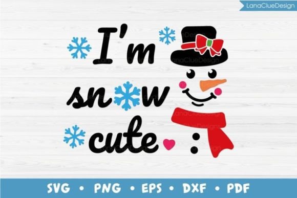 Review: I’m Snow Cute SVG for Winter Embroidery
