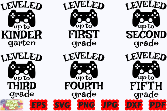 Review: Leveled Up to Grade SVG Funny School