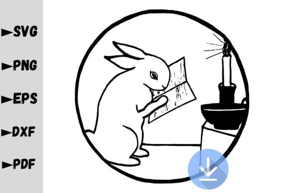 Review: The Bunny Reading SVG for Embroidery