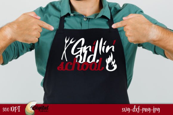 Reviewing Grillin Old School FUNNY BBQ SVG for Embroidery