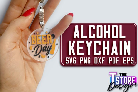 Reviewing the Alcohol Keychain SVG for Embroidery Use