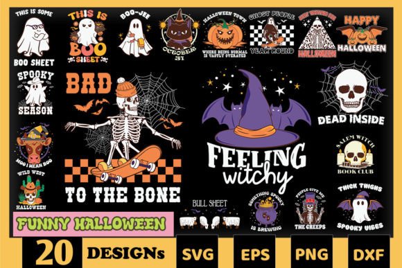 Reviewing the Funny Halloween SVG Bundle Part 4
