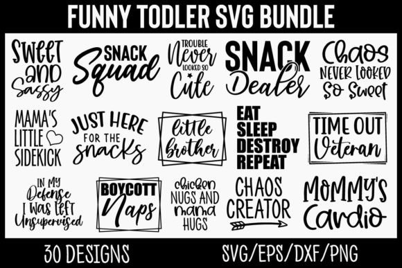 Reviewing the Funny Toddler SVG Bundle Vol 1